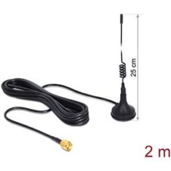 DeLOCK 88879 antenne Omnidirectionele antenne RP-SMA 3 dBi