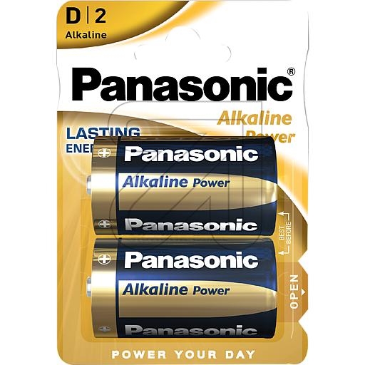 Panasonic 1x2 LR20APB Wegwerpbatterij Alkaline