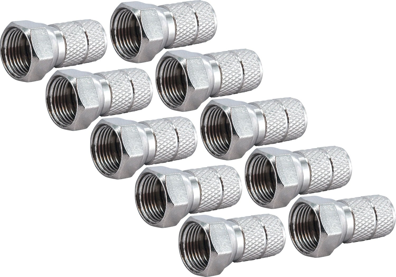Schwaiger FST6510 531 coaxconnector F-type 10 stuk(s)