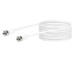 Schwaiger KVC150 532 coax-kabel F Wit