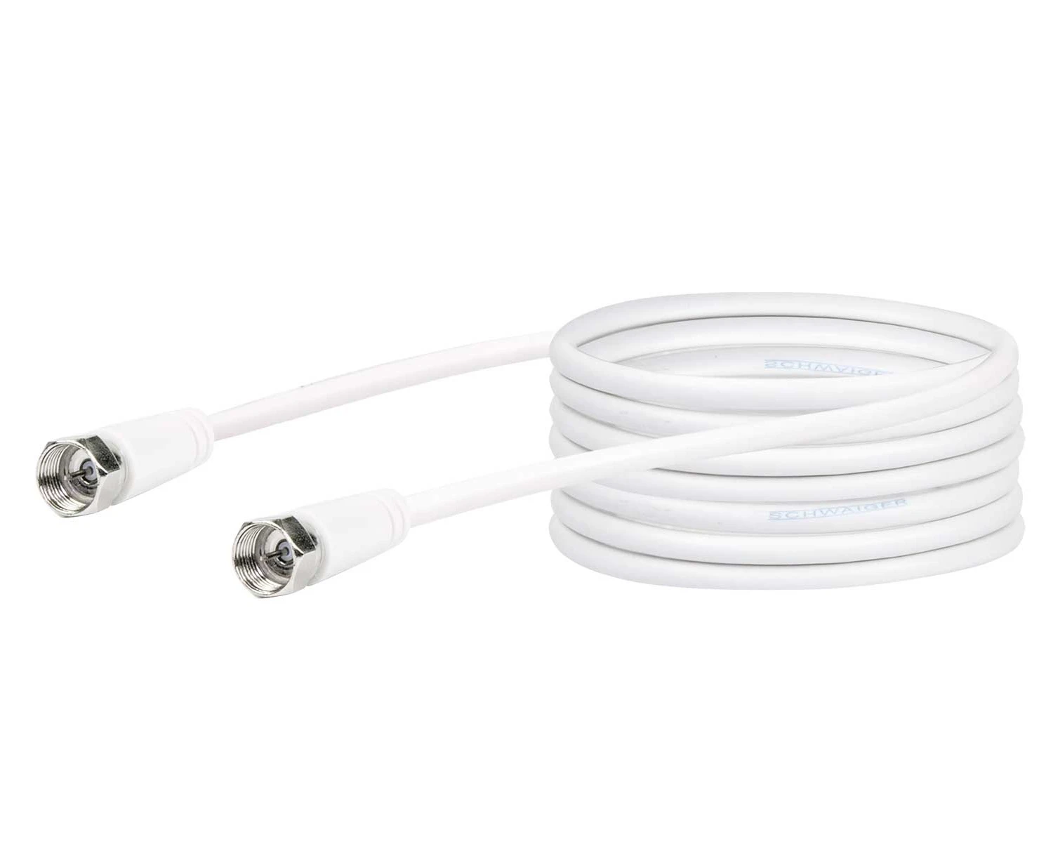 Schwaiger KVC150 532 coax-kabel F Wit
