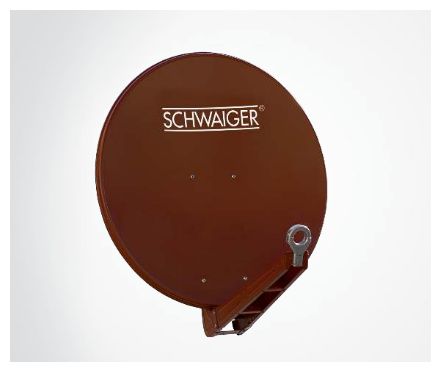 Schwaiger SPI075PR011 satelliet antenne 10,7 - 12,75 GHz Rood