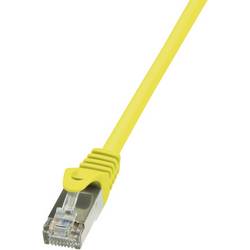 LogiLink 0.5m Cat.5e F/UTP netwerkkabel Geel 0,5 m Cat5e F/UTP (FTP)