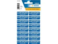 HERMA 15035 etiket Blauw, Wit 320 stuk(s)