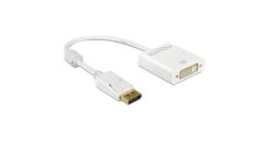 DeLOCK 62600 video kabel adapter 0,2 m DisplayPort DVI-I Wit