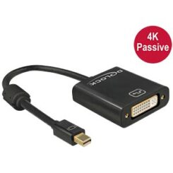 DeLOCK 62605 video kabel adapter 0,2 m Mini DisplayPort DVI-I Zwart