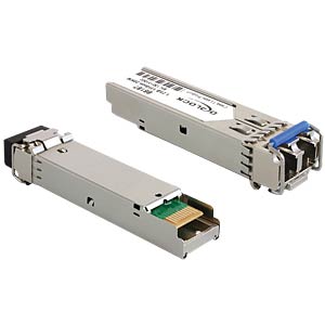 DeLOCK SFP 1000Base-LX SM 1310nm netwerk transceiver module Vezel-optiek 1000 Mbit/s