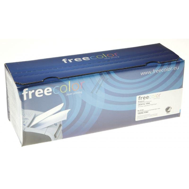 Freecolor 1525C-FRC tonercartridge 1 stuk(s) Cyaan