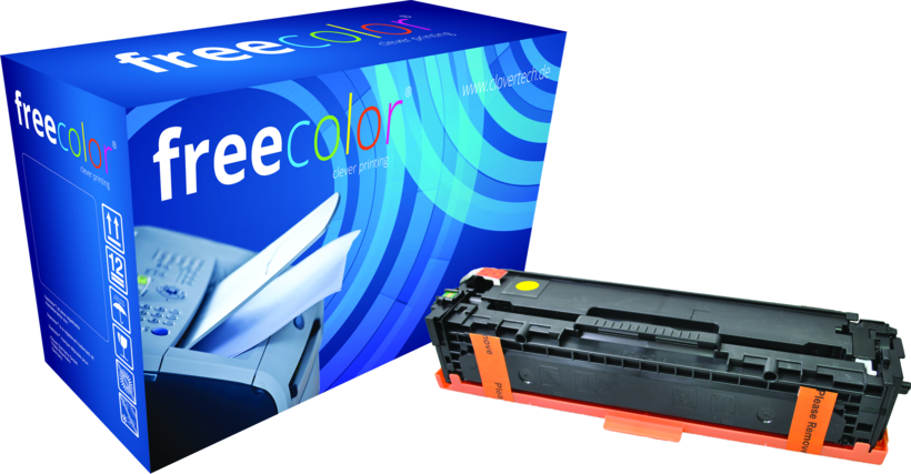 Freecolor 1525Y-FRC tonercartridge 1 stuk(s) Geel