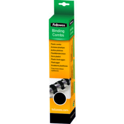 Plastic bindrug 12mm, zwart