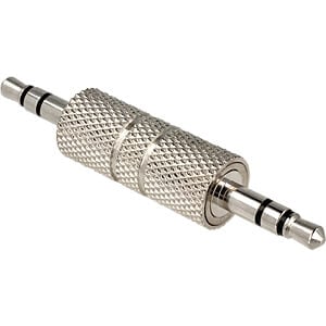 DeLOCK 65629 tussenstuk voor kabels 3.5mm Zilver