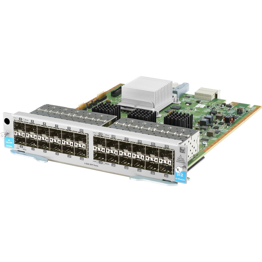 HPE Aruba Networking 24-port 1GbE SFP MACsec v3 zl2 Module network switch module