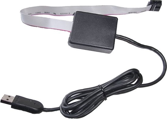 Wantec 5559 USB-kabel USB 2.0 USB A Zwart, Grijs