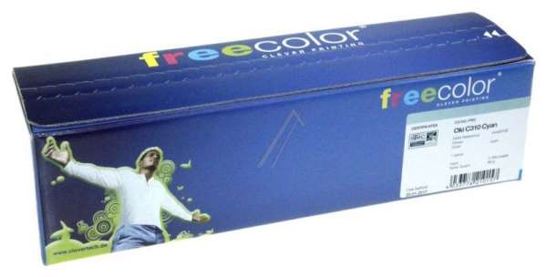 Freecolor C310C-FRC tonercartridge 1 stuk(s) Cyaan