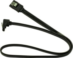 Inter-Tech 0.5m SATA-III/SATA-III SATA-kabel 0,5 m Rood