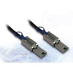 Inter-Tech 2m 2xSFF 8088 Zwart