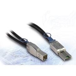 Inter-Tech 1m SFF 8644/SFF 8088 Zwart