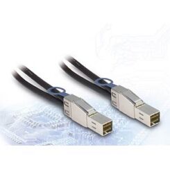 Inter-Tech 1m 2xSFF 8644 Zwart