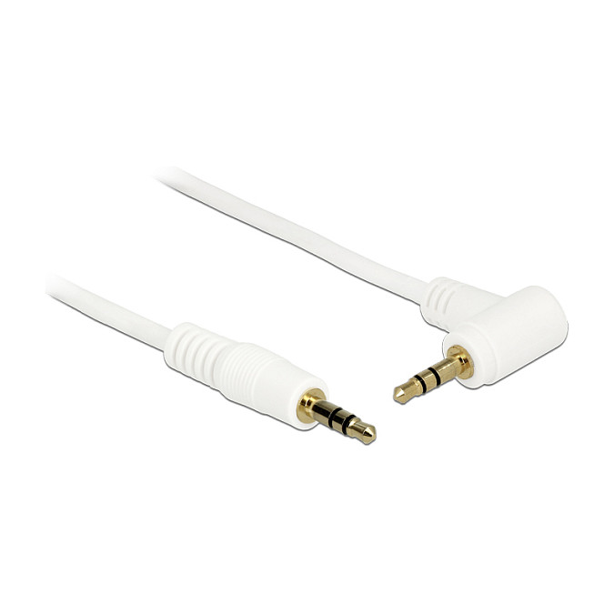 DeLOCK 2m 3.5mm M/M audio kabel Wit
