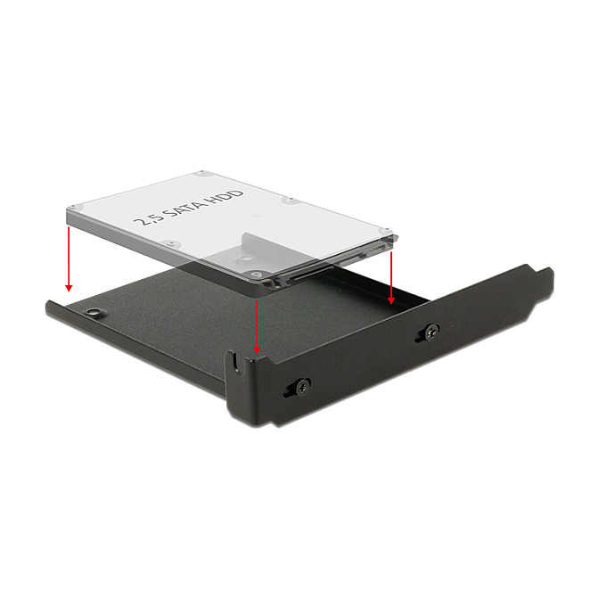 DeLOCK 18212 computerbehuizing onderdelen Universeel HDD-behuizing
