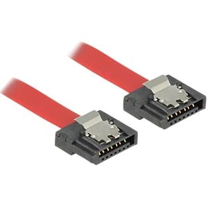 DeLOCK 0.7m SATA III SATA-kabel 0,7 m SATA 7-pin Rood