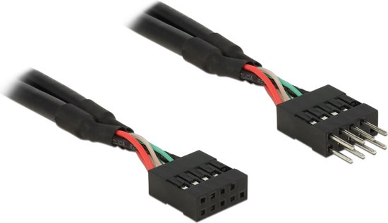 DeLOCK 0.5m 2xUSB2.0