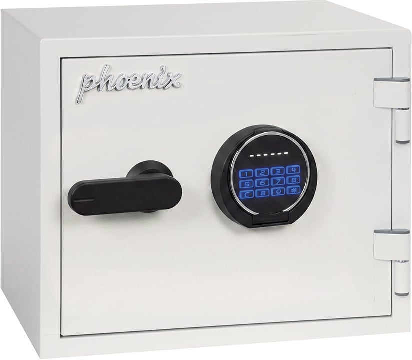 Phoenix Safe Co. Titan FS1281E Vloerkluis 19 l Staal Wit