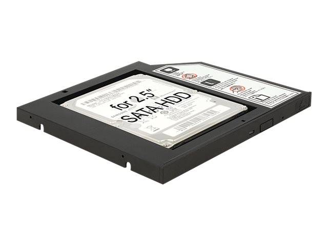 DeLOCK 62669 drive bay panel 13,3 cm (5.25) Bezelplaat Zwart