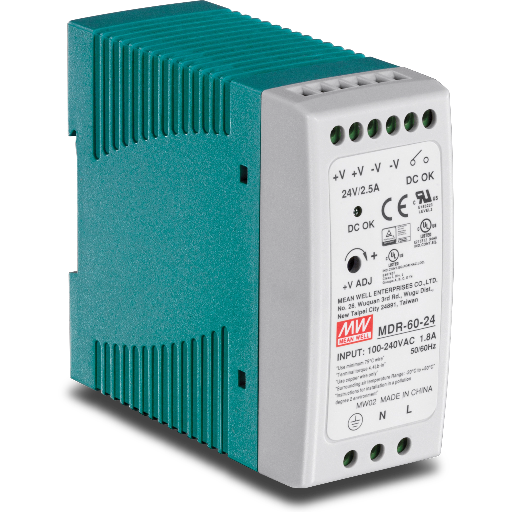 Trendnet TI-M6024 v1.0R switchcomponent Voeding