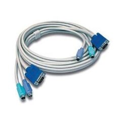 Trendnet TK-C15 toetsenbord-video-muis (kvm) kabel Grijs 4,5 m