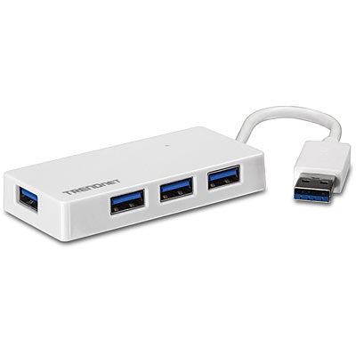 Trendnet TU3-H4E interface hub 5000 Mbit/s Wit