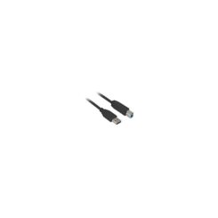 Sharkoon 1m, USB3.0-A/USB3.0-B USB-kabel USB 3.2 Gen 1 (3.1 Gen 1) USB A USB B Zwart
