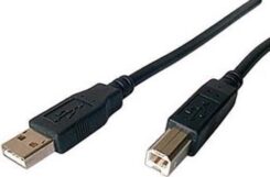 Sharkoon 4044951015245 USB-kabel USB 2.0 0,5 m USB A USB B Zwart