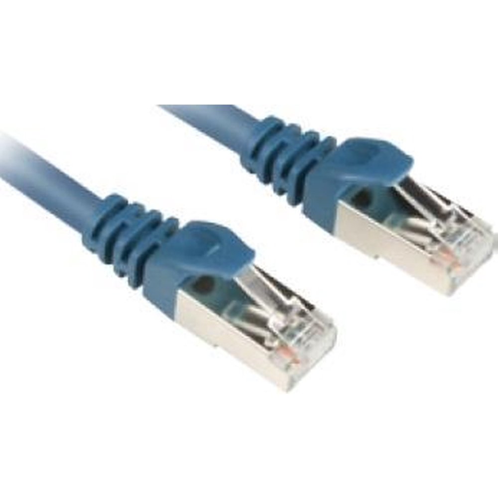 Sharkoon 1.5m Cat.6 S/FTP netwerkkabel Blauw 1,5 m Cat6 S/FTP (S-STP)