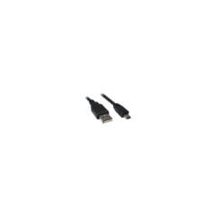 Sharkoon 4044951015559 USB-kabel USB 2.0 0,5 m USB A Mini-USB B Zwart