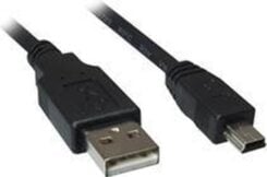 Sharkoon 4044951015580 USB-kabel USB 2.0 3 m USB A Mini-USB B Zwart
