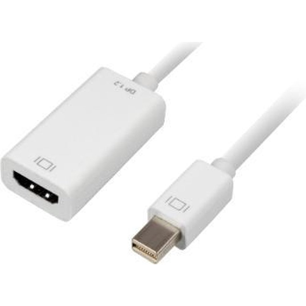 Sharkoon 0.15m, Mini DisplayPort/HDMI 0,15 m Wit