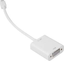 Sharkoon 0.15m, Mini DisplayPort/VGA 0,15 m VGA (D-Sub) Wit