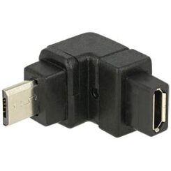 DeLOCK USB2.0Micro-B/USB2.0Micro-B Zwart
