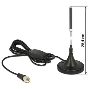 DeLOCK 12413 antenne Omnidirectionele antenne F-type 21 dBi