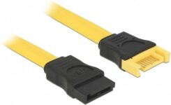 DeLOCK 83949 SATA-kabel 0,2 m SATA 7-pin Geel