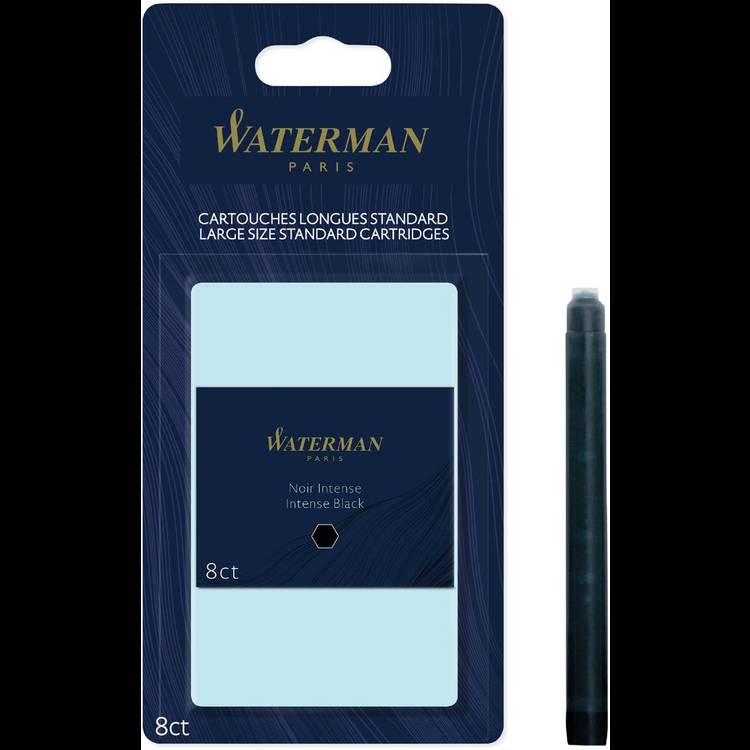 Waterman S0712991 penvulling Zwart 8 stuk(s)