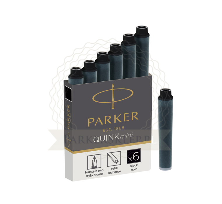 Parker 1950407 penvulling Zwart 6 stuk(s)