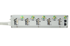 Baaske Medical MED5 ZPA 5M power uitbreiding 5 AC-uitgang(en) Aluminium, Wit