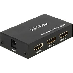 DeLOCK 18682 video splitter HDMI 2x HDMI