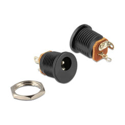 DeLOCK 65690 elektrische stekker Zwart
