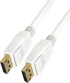 DeLOCK 3m, 2xDisplayPort DisplayPort Wit