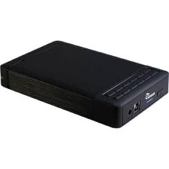 Inter-Tech Argus GD-35LK01 HDD-behuizing Zwart 3.5