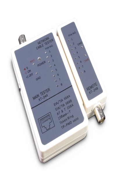 Inter-Tech 88887209 netwerkkabeltester Grijs