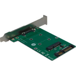 Inter-Tech KT008A interfacekaart/-adapter Intern mSATA